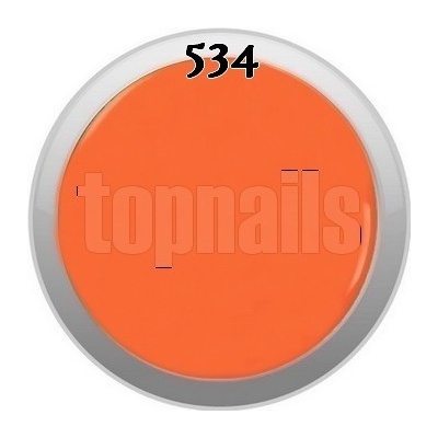 Topnails UV gél Ultra neon Peach 534 5g