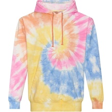 Just Hoods Batikovaná mikina Tie-Dye Swirl