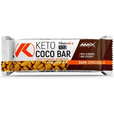 Amix KETO go BHB Coco bar 40 g