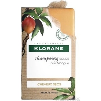 Klorane Shampooing Solide À La Mangue tuhý šampón s mangom pre suché vlasy 80 g