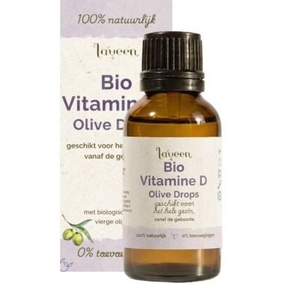 Laveen BIO Vitamín D olivové kvapky 30 ml