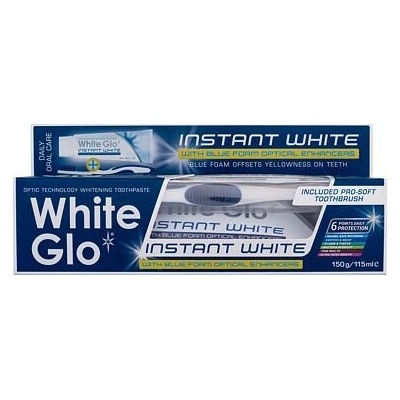 White Glo Instant White Zubná pasta 150 g