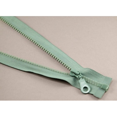 Deliteľný kostený zips - dĺžka (30 - 95 cm) - rôzne farby 55 cm Tmavá mentolová