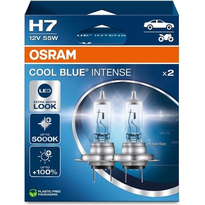 Osram Cool Blue Intense Next Generation H7 PX26d 12V 55W 64210CBN-2HB
