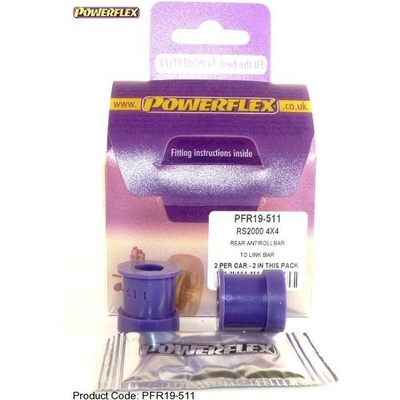 Powerflex Silentbloky Ford Escort Mk5/6 RS2000 4x4 92-96 Rear Anti Roll Bar To Link Rod 11