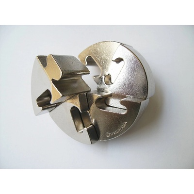Eureka! Hanayama Cast Huzzle Spiral - kovový hlavolam