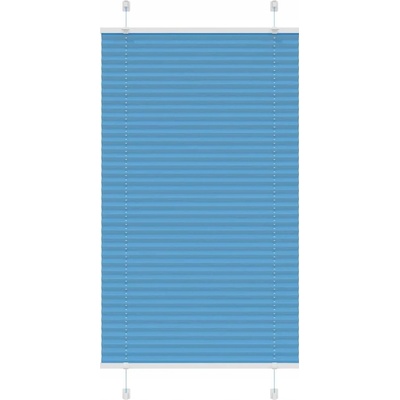 VidaXL Roleta plisé modrá 70x150 cm