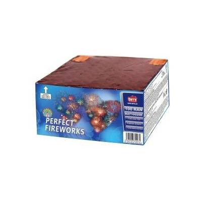 Ohňostroj Batéria výmetnic PERFECT FIREWORKS 100 RÁN 4/1