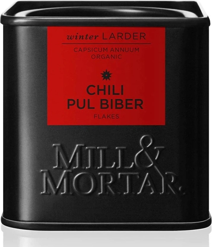 Mill & Mortar Органични люти чушки Pul Biber 45 г, на парченца, Mill & Mortar (MM12270)