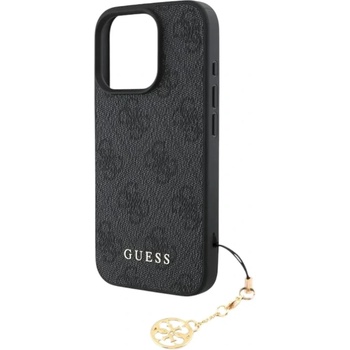 GUESS Калъф Guess 4G Charm за iPhone 16 Pro Max Tone on Tone Grey (f1558e79c073)