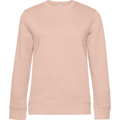 B&C Collection B&C QUEEN CREW NECK / Дамски суитшърт - светло розов L (01W01Qx5303)