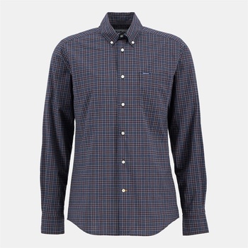 Barbour Lomond Tailored Fit Shirt - MdOak Trtn TN38