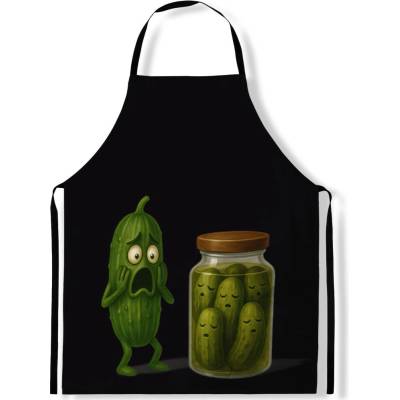 Impar Zástěra Vyděšená okurka