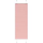 vidaXL Плисирана щора, розова, 40x100 см, ширина на плата 39, 4 см, полиестер (4015420)