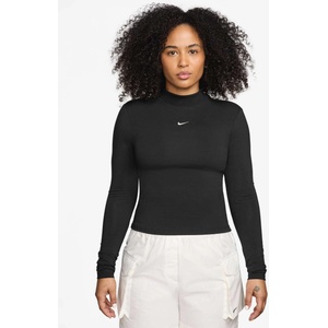 Nike Блуза w nsw nk chll knt mock tee (hv5027-011)
