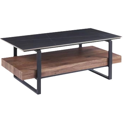 Carmen Холна маса pitea - орех / черно (3530727)