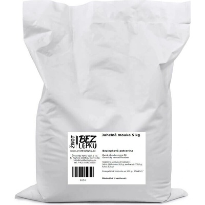 Život bez lepku Jahelná mouka hladká 5 kg