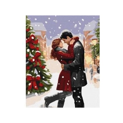 Ideyka Paint by numbers - Winter romance 40x50cm