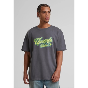 Mister Tee Тениска Hotel Paradiso Heavy Oversize Tee darkgrey XXLUB-MT3183-00094 - Тъмносив, размер L