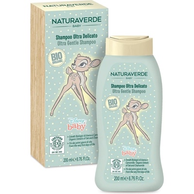 Disney Naturaverde Baby Ultra Gentle Shampoo нежен шампоан за деца от раждането им 200ml