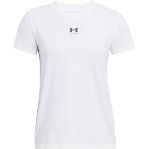 Under Armour Rival Core Short Sleeve Womens - White