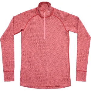 Devold Дамско мериносово термобельо Devold Women's Signature Silk 230 Zip Merino shirt - Apricot - размер XL (115-2798-0115)