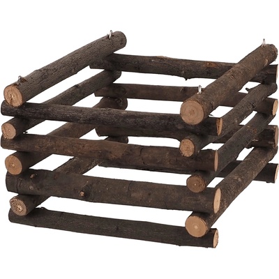 Small Animals Natural dřevěný Seník 15 x 11 x 15 cm