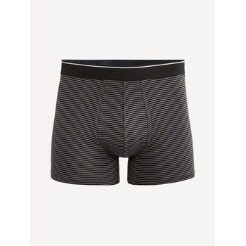 Celio Тъмно сиви мъжки боксерки на райета Celio Celio | Siv | МЪЖЕ | XL