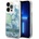 GUESS Кейс Guess GUHCP14LLFLSN за iPhone 14 Pro 6.1", зелен / зелен, твърд, Flower Liquid Glitter (GUE002356-0)