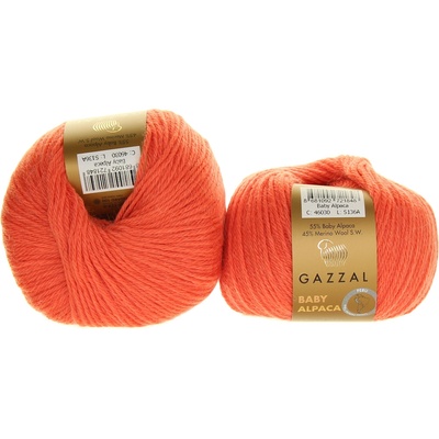 Gazzal Baby Alpaca 46030 muškátová