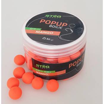 Stég Product Pop Up Boilies 50g 13mm Mango