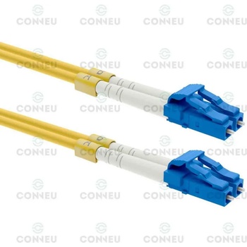 Conneu Оптична пач корда LC/UPC-LC/UPC сингъл мод, дуплекс, 3м (CNFJ-LCLCOS2DYE3mm-3)