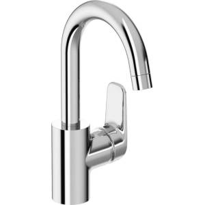 Ideal Standard CeraFlex - Смесител за умивалник с въртящ се излив, със сифон, хром B1716AA (B1716AA)