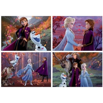 Image 1 of Educa - Детски пъзел Frozen 2 4 броя 18640