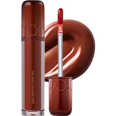 Rom&nd The Juicy Lasting Tint New Version 17 Dark Coconut lesklý tint na rty pro hydrataci 3,5 g