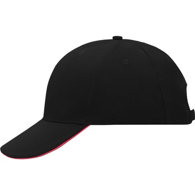 Myrtle Beach MB 24 sandwich 6 panelová COT03002481499-black/red Černá/červená