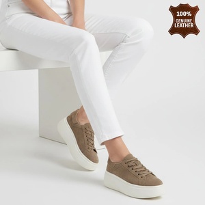  Обувки естествена кожа E16012-2 Brown