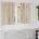 vidaXL Кадифени завеси С завеси 2 pcs Крем 140 x 140 cm Кадифе (4107663)