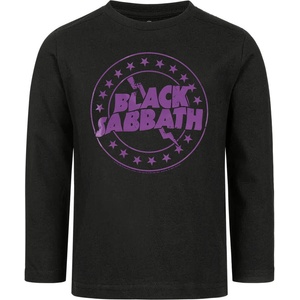 METAL-KIDS детска тениска с дълъг ръкав Black Sabbath - Emblem - Black/Purple - METAL-KIDS - 809.36. 8.91
