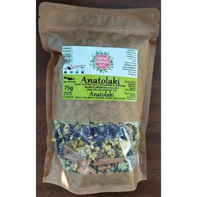 Cretan Farmers Anatolaki čajová směs bylinek a koření doypack 75 g