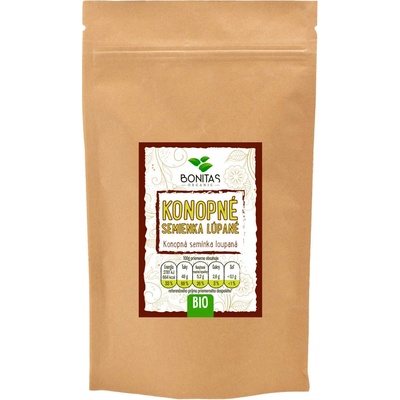Bonitas Bio konopné semienka lúpané 250 g