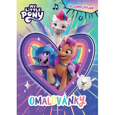My Little Pony Maľovanky so samolepkami 0