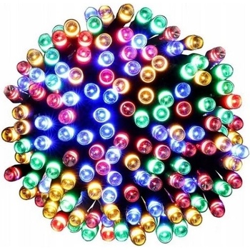 BERGE LED vianočná reťaz 180LED 18M IP20 8 funkcií viacfarebná