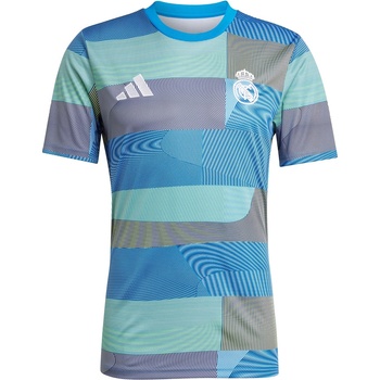 Image 1 of adidas Real Madrid Pre Match Shirt 2025 2026 Adults - Blue