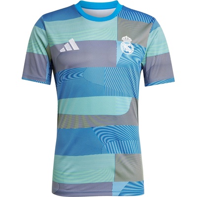 adidas Real Madrid Pre Match Shirt 2025 2026 Adults - Blue