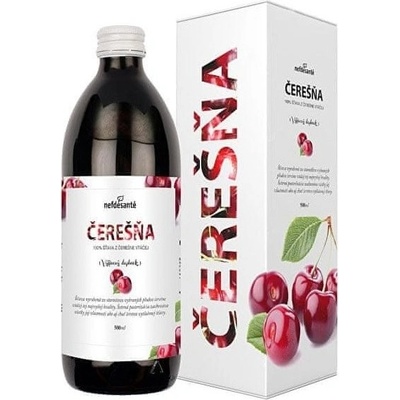 Nefdesanté ČEREŠŇA šťava s Vitamínom C 0,5 l