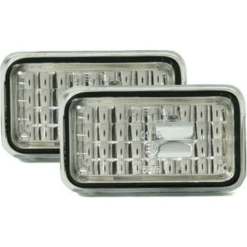 Кристални мигачи за калник за Golf 2 / Audi 80 / 100 - хром