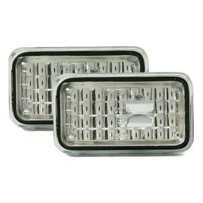 Кристални мигачи за калник за Golf 2 / Audi 80 / 100 - хром