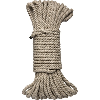 Doc Johnson Merci Bind and Tie 6mm Hemp Bondage Rope 15m Natural