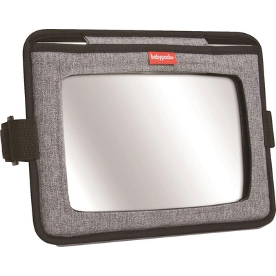 Babypack Rearview Mirror 2v1 sivá,čierna